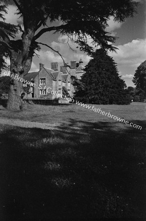 MALLOW CASTLE IN THE GARDEN VIEWS FROM SOUTH WEST